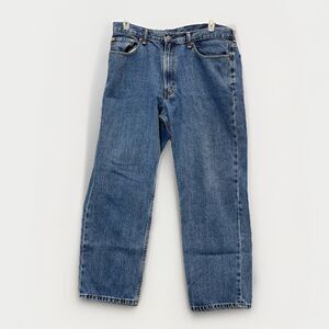 Levi’s 550 Jeans Men’s 38x30 Straight Leg Blue Denim Cotton Casual Red Tab